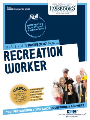 cover image of Recreation Worker